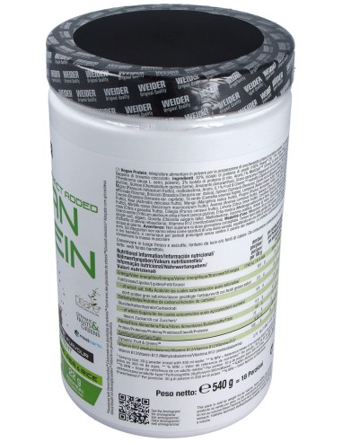 Weider Vegan Protein Chocolate 540Gr.