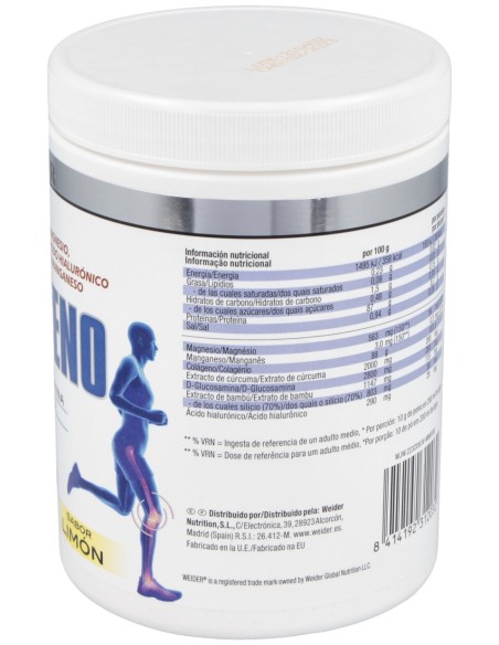Weider Joint Colageno Glucosamina Silicio 300Gr.
