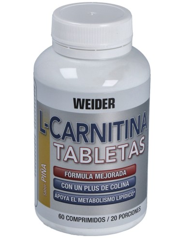 Weider Body Shaper L-Carnitine Masticables...