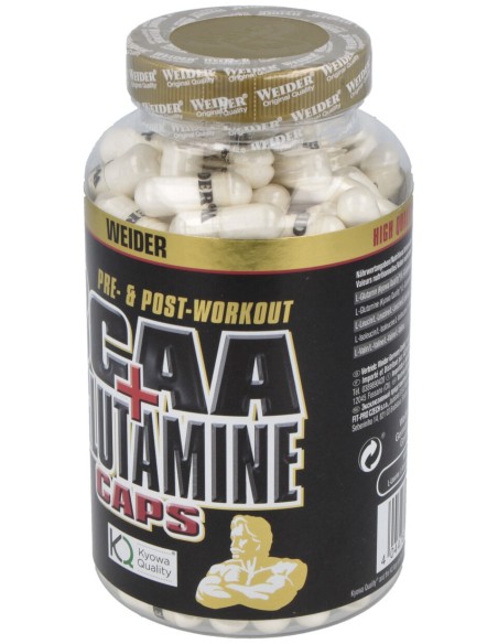 Weider Bcaa L-Glutamina 180Cap.