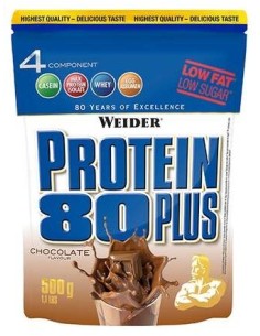 Weider Protein 80 Plus Chocolate 500Gr.