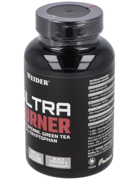 Weider Ultra Burner 120Cap.