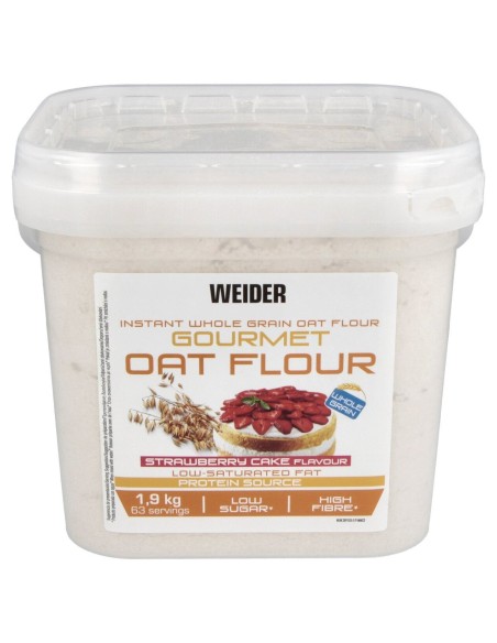 Weider Harina De Avena Tarta De Fresa 1,9Kg.