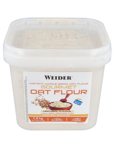 Weider Harina De Avena Natural 1,9Kg.