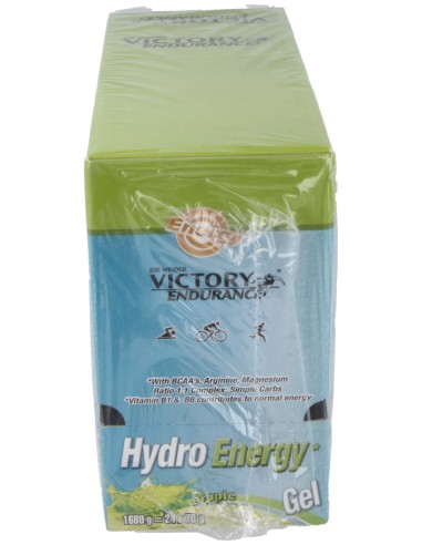 Victory Endurance Hydro Energy Gel Manzana 24Ud.