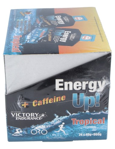 Victory Energy Up Gel Cafeina Tropical 24Ud.
