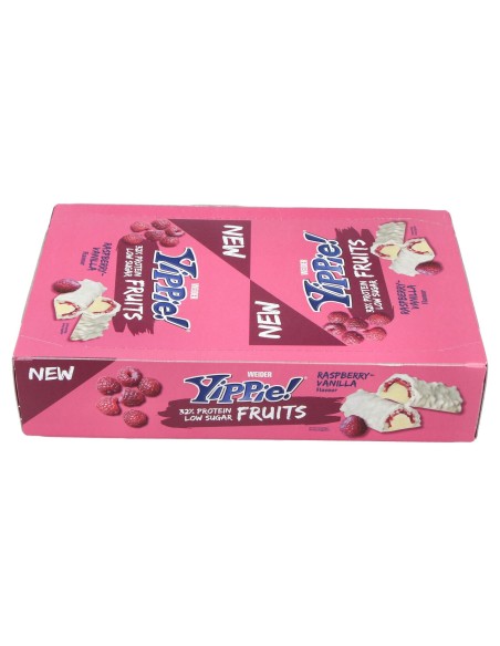Yippie Weider Barrita Frambuesa-Vainilla 12Ud.45Gr