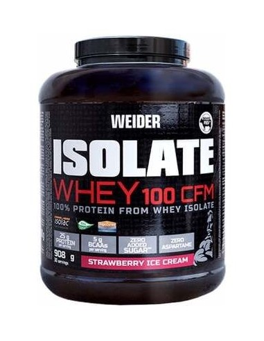 Weider Isolate Whey 100 Cfm Fresa 2Kg