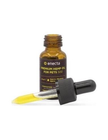 Aceite De Cañamo Para Mascotas 500Mg. 10Ml.