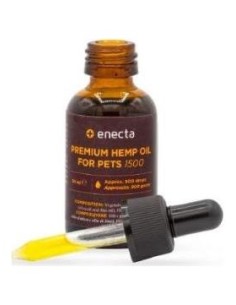 Aceite De Cañamo Para Mascotas 1500Mg. 30Ml.