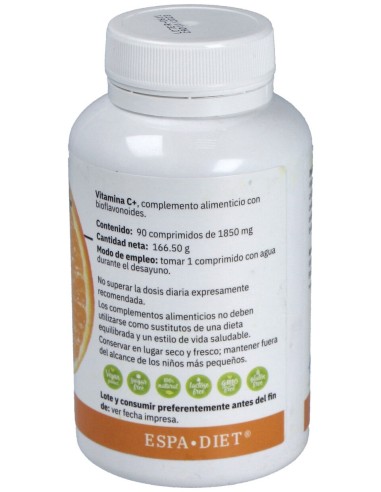 Espadiet Vitamina C+ Bioflavonoides 90Comp