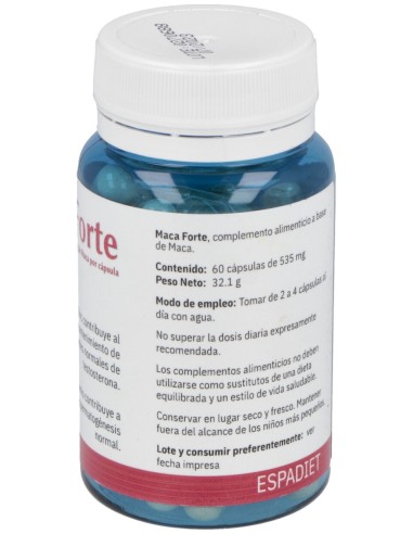 Espadiet Maca Forte 60Caps
