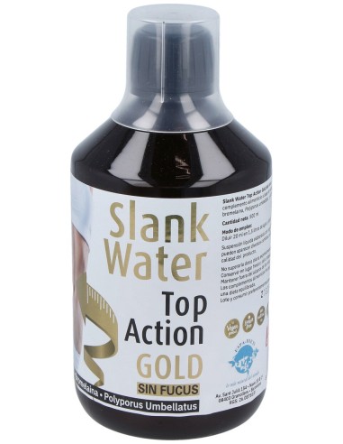 Slank Water Top Action Gold Sin Fucus 500Ml.
