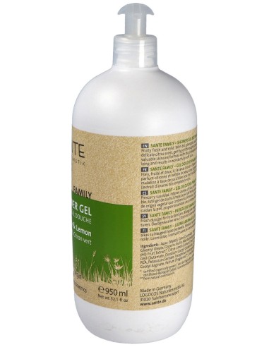 Sante Gel Ducha Family Piña & Limon Bio 950Ml