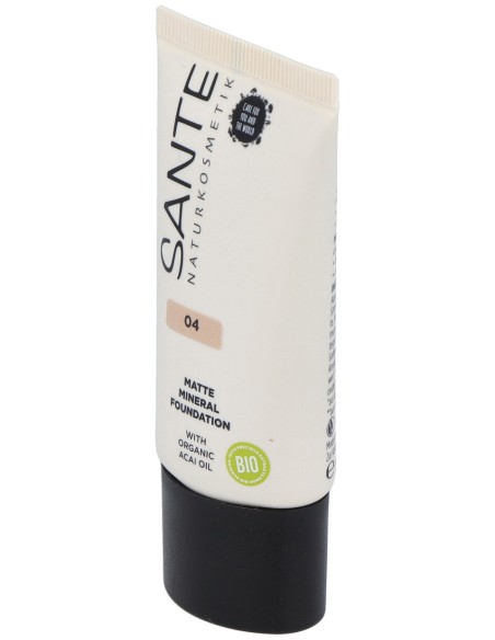 Maquillaje Fluido Mineral Mate 04 Cool Fawn 30Ml.