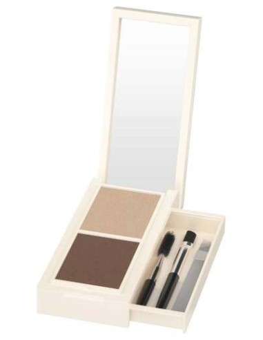 Kit Cejas Profesional Pincel Y Pinzas 2,4Gr.