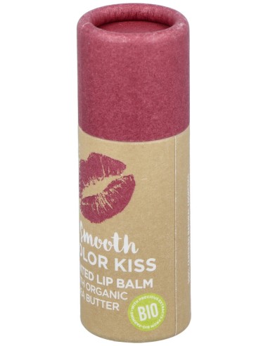 Balsamo Labial Color Kiss 02 Soft Red 7Gr.