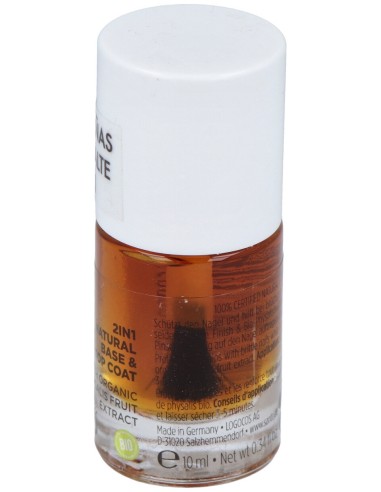 Sante Base Y Top Coat Esmalte Uñas Natural 2 En...