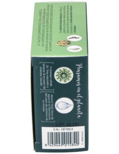 Dr. Tree Champú Sólido 2 En 1 Uso Frecuente 75G