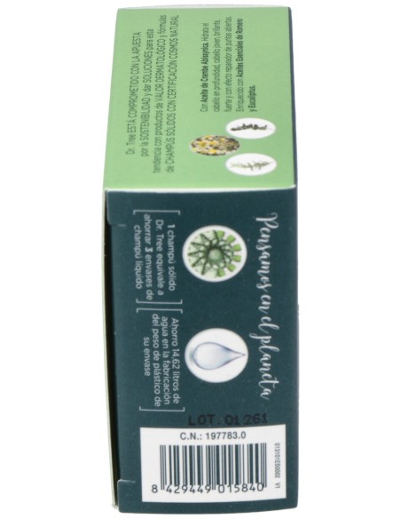 Dr. Tree Champú Sólido 2 En 1 Uso Frecuente 75G