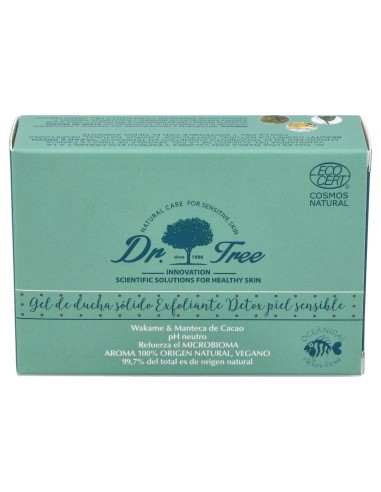 Dr. Tree Gel De Ducha Sólido Exfoliante Detox...