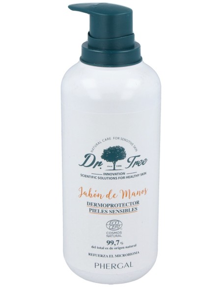 Dr. Tree Jabón De Manos Dermoprotector Pieles Sensibles 400Ml
