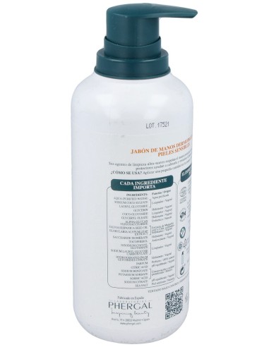 Dr. Tree Jabón De Manos Dermoprotector Pieles...