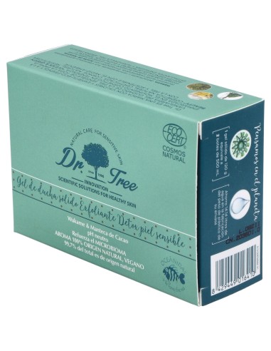 Dr. Tree Gel De Ducha Sólido Exfoliante Detox...