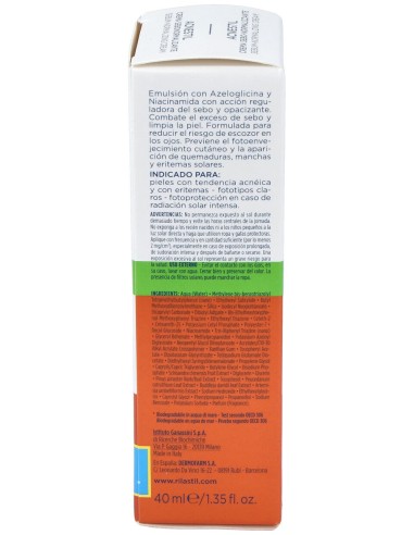 Rilastil Acnestil Crema Sebonormalizante Spf50+...