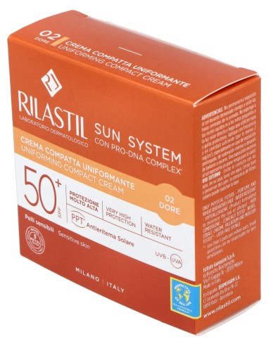 Rilastil Sun System 50+ Compacto Dore 10G