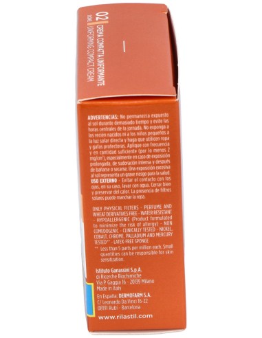 Rilastil Sun System 50+ Compacto Dore 10G