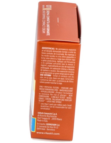 Rilastil Sun System 50+ Compacto Beige 10G