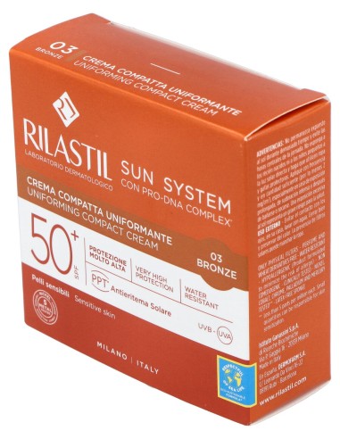 Rilastil Sun System 50+ Compacto Bronze 10G