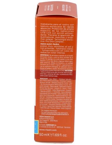 Rilastil Sun System 50+ Crema Velvet 50Ml