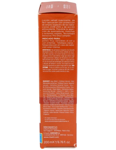 Rilastil Sun System Spf50+ Loción Velvet 200Ml