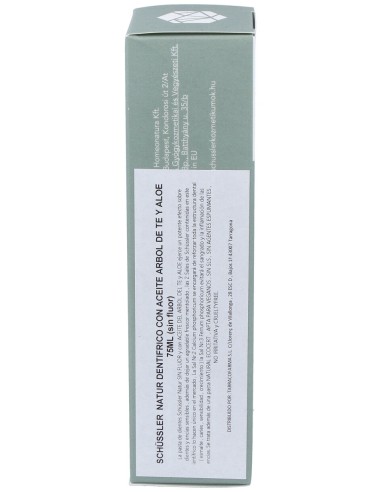 Schüssler Natur Dentifrico Con Aceite Arbol De...