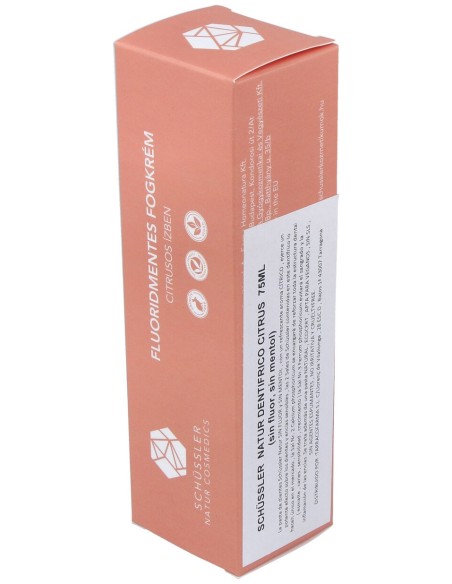 Schüssler Natur Dentifrico Citrus Sin Fluor 75Ml