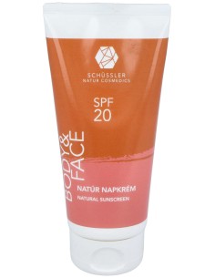 Schüssler Natur Crema Proteccion Solar Natural Spf 20 100Ml