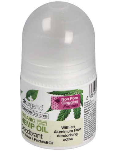 Desodorante Aceite De Cañamo Organico 50Ml.