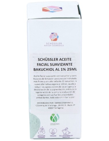 Schussler Naturcosmedics Bakuchiol 1% Facial...