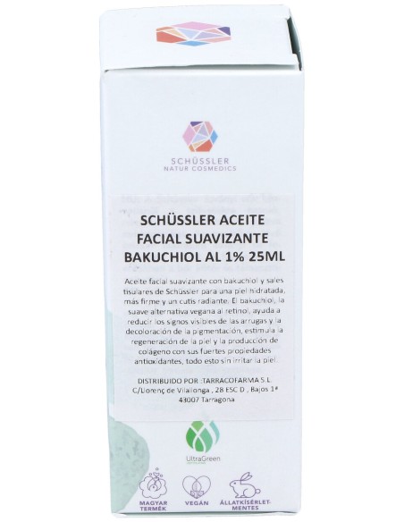 Schussler Naturcosmedics Bakuchiol 1% Facial Oil 25Ml