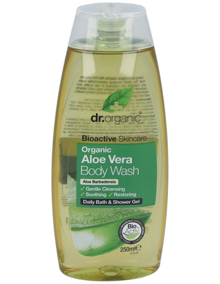 Gel De Baño Y Ducha Aloe Vera Organico 250Ml.