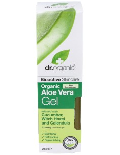 Gel Aloe Vera Organico Con Pepino 200Ml.