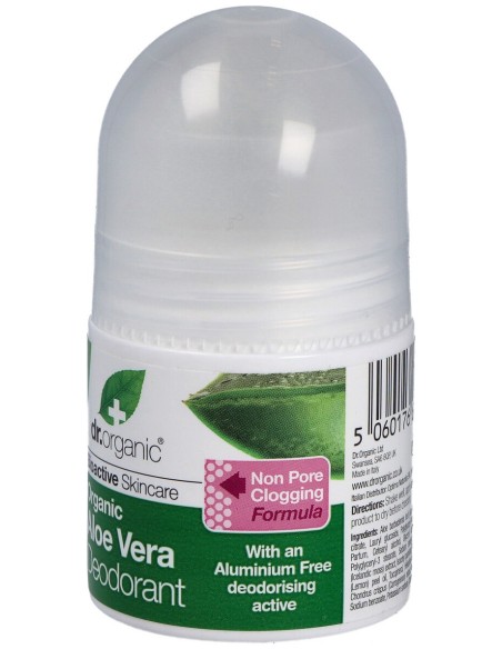 Desodorante Aloe Vera Organico 50Ml.