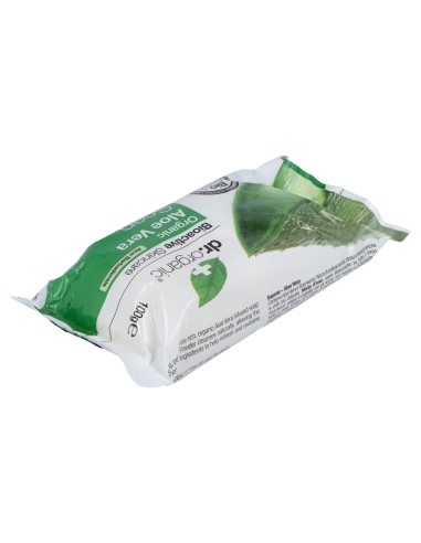 Jabon En Pastilla Aloe Vera Organico 100Gr.