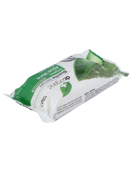 Jabon En Pastilla Aloe Vera Organico 100Gr.