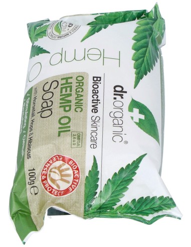 Jabon En Pastilla Aceite Cañamo Organico 100Gr.