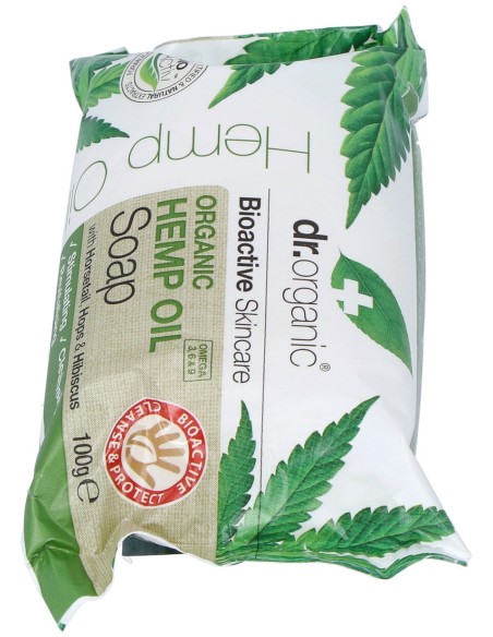 Jabon En Pastilla Aceite Cañamo Organico 100Gr.