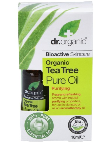 Aceite Puro Arbol Del Te Organico 10Ml.