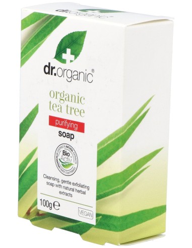 Jabon En Pastilla Arbol Del Te Organico 100Gr.